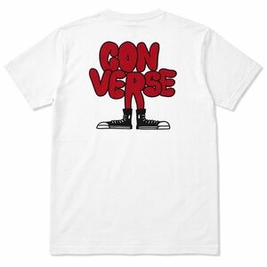 Converse Red and White Graphic Tee